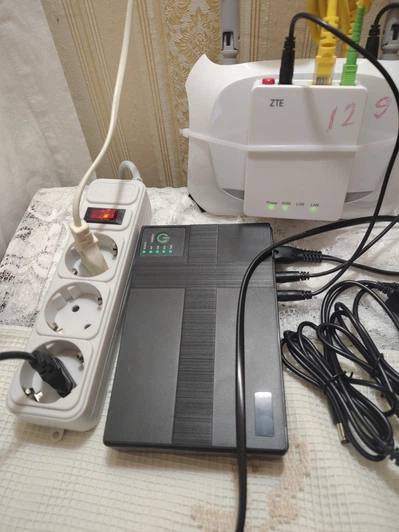 Mini UPS DC1018P у домашньому використанні
